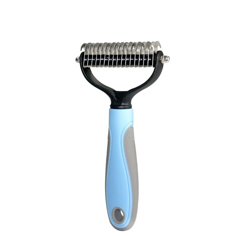 Petollo Pet Cat Hair Removal Comb Brush Dog Grooming Shedding Tools Puppy Hair Shedding Trimmer Pet Fur Trimming Dematting Deshedd Combs