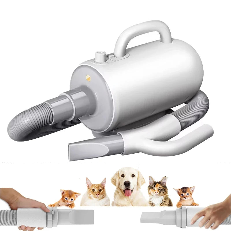 Petollo Portable Power Hair Dryer for Dogs, Smart Pet Blower, Electric Hair Dryer, Dog Bath, 2000W